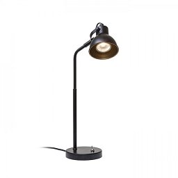 Obrázek pro produkt ROSITA stolní černá/zlatá 230V LED GU10 9W - RED - DESIGN RENDL
