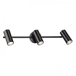 Obrázek pro produkt BOGARD III nástěnná matná černá 230V LED 3x5W 40° 3000K - RED - DESIGN RENDL