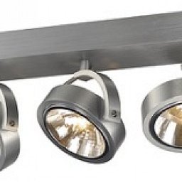 Obrázek pro produkt KELLY III nástěnná česaný hliník 230V/12V G53 3x50W - RED - DESIGN RENDL