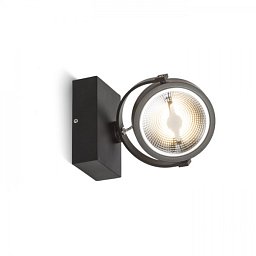 Obrázek pro produkt KELLY LED I DIMM nástěnná černá 230V LED 12W 24° 3000K - RED - DESIGN RENDL