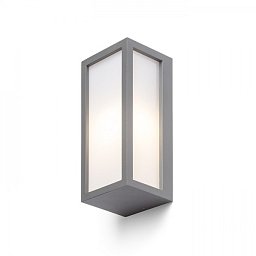Obrázek pro produkt DURANT nástěnná stříbrnošedá 230V E27 18W IP54 - RED - DESIGN RENDL