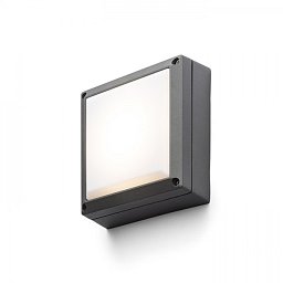 Obrázek pro produkt DELTA 145 přisazená antracitová 230V GX53 9W IP54 - RED - DESIGN RENDL