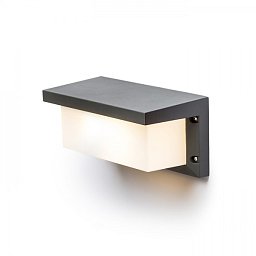 Obrázek pro produkt HIDE RC nástěnná antracitová 230V E27 18W IP54 - RED - DESIGN RENDL