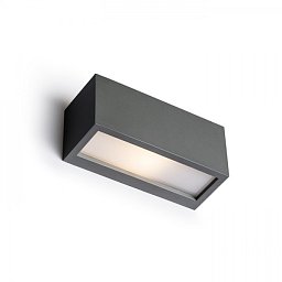 Obrázek pro produkt DURANT UP - DOWN nástěnná antracitová 230V E27 18W IP54 - RED - DESIGN RENDL