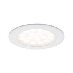 LED nábytkové vestavné svítidlo kruhové 2ks sada 2x2,5W bílá mat - PAULMANN Obrázek pro produkt LED nábytkové vestavné svítidlo kruhové 2ks sada 2x2,5W bílá mat - PAULMANN