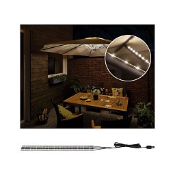 Obrázek pro produkt Mobile Strip Parasol-Light LED pásky 4ks sada osvětlení slunečníku, 4x40cm - PAULMANN