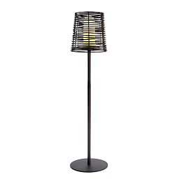 Stojací lampa Velorum 230V E27 1x max. 18W černá - LIGHT IMPRESSIONS Obrázek pro produkt Stojací lampa Velorum 230V E27 1x max. 18W černá - LIGHT IMPRESSIONS