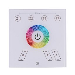 KapegoLED řídící jednotka Touchpanel RF Color 230V 3 CH - LIGHT IMPRESSIONS Obrázek pro produkt KapegoLED řídící jednotka Touchpanel RF Color 230V 3 CH - LIGHT IMPRESSIONS
