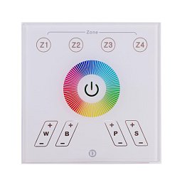 KapegoLED řídící jednotka Touchpanel RF Color + White 230V 4 CH - LIGHT IMPRESSIONS Obrázek pro produkt KapegoLED řídící jednotka Touchpanel RF Color + White 230V 4 CH - LIGHT IMPRESSIONS