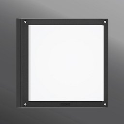 Stropní / nástěnné svítidlo PALETTA 3 LED 20W 496lm 3000K IP65 265x265mm černá RAL9011 - LIGMAN Obrázek pro produkt Stropní / nástěnné svítidlo PALETTA 3 LED 20W 496lm 3000K IP65 265x265mm černá RAL9011 - LIGMAN