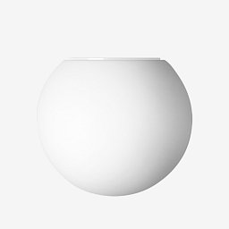Obrázek pro produkt Svítidlo ALFA přisazené 1x33W G9 sklo opál průměr 115mm - LUCIS