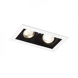 Obrázek pro produkt BONDY II zápustná bílá 230V LED 2x7W 24° 3000K - RED - DESIGN RENDL