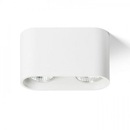 Obrázek pro produkt MANTOVA II stropní matná bílá 230V GU10 2x35W - RED - DESIGN RENDL