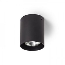 Obrázek pro produkt MANTOVA I stropní matná černá 230V GU10 35W - RED - DESIGN RENDL