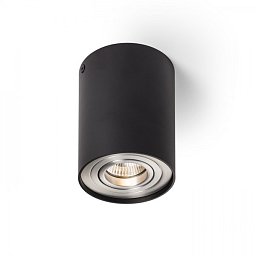 Obrázek pro produkt MILANO I stropní matná černá česaný hliník 230V GU10 35W - RED - DESIGN RENDL