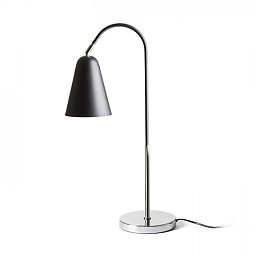 Obrázek pro produkt GARBO stolní černá chrom 230V E27 28W - RED - DESIGN RENDL