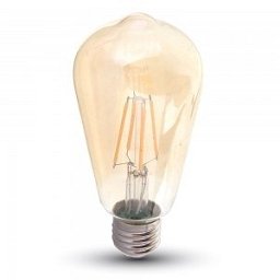 Obrázek pro produkt LED žárovka Filament 8W 700lm E27 VT-1968 2200K