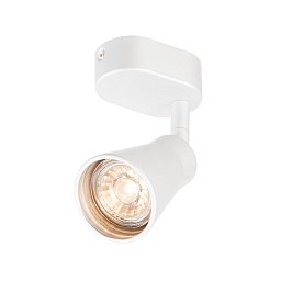 Obrázek pro produkt AVO SINGLE, nástěnné a stropní svítidlo, jedna žárovka, QPAR51, bílé, max. 50 W - BIG WHITE (SLV)