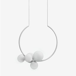 Obrázek pro produkt Závěsné svítidlo OHM LED 22,1W 3000K 3430 lm IP20 RAL 1018.35 argento dorato - LUCIS