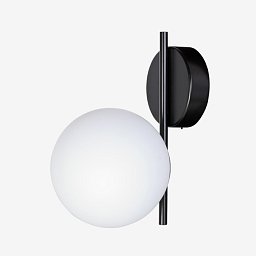 Nástěnné svítidlo ALFA LED 7,4W 3000K 970lm IP20 RAL 9005 černá - LUCIS Obrázek pro produkt Nástěnné svítidlo ALFA LED 7,4W 3000K 970lm IP20 RAL 9005 černá - LUCIS