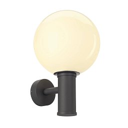 Obrázek pro produkt GLOO PURE WL, venkovní nástěnné nástavbové svítidlo, E27, antracit, IP44 - BIG WHITE (SLV)