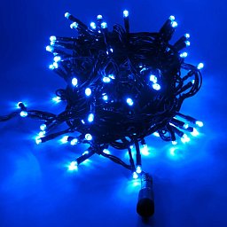 DECOLED LED světelný řetěz Hobby Line, 4 m, modrý, 32 diod Obrázek pro produkt DECOLED LED světelný řetěz Hobby Line, 4 m, modrý, 32 diod