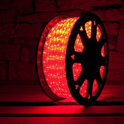 DECOLED LED hadice 50 m, červená, 1 500 diod Obrázek pro produkt DECOLED LED hadice 50 m, červená, 1 500 diod