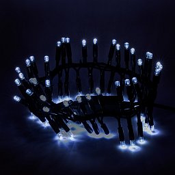 DecoLED LED padajicí sníh - 70 diod, 70 cm Obrázek pro produkt DecoLED LED padajicí sníh - 70 diod, 70 cm