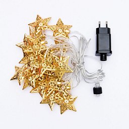 DecoLED LED světelný řetěz - 7 m, hvězdičky Obrázek pro produkt DecoLED LED světelný řetěz - 7 m, hvězdičky
