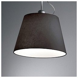 Obrázek pro produkt Difuzor saténová černá ø 320 mm Tolomeo Mega Table - ARTEMIDE
