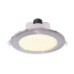 Stropní vestavné svítidlo ACRUX 120 LED 14,5W 3000K/4000K/6000K bílá matná / stříbrná - LIGHT IMPRESSIONS Obrázek pro produkt Stropní vestavné svítidlo ACRUX 120 LED 14,5W 3000K/4000K/6000K bílá matná / stříbrná - LIGHT IMPRESSIONS