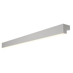 Obrázek pro produkt L-LINE 120, nástěnné a stropní svítidlo, LED, 3000K, IP44, stříbrné, D/Š/V 118/7/7 cm, 3 000 lm, 2x12,9 W - BIG WHITE (SLV)