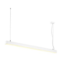 Obrázek pro produkt Q-LINE DALI SINGLE LED, závěsné svítidlo, stmívatelné DALI, 1 500 mm, bílé - BIG WHITE (SLV)