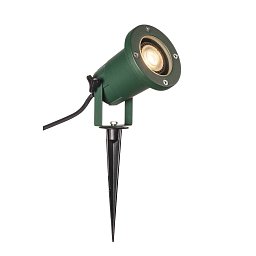 Obrázek pro produkt BIG NAUTILUS QPAR51, venkovní svítidlo s trnem, zelená IP65 max. 11W - BIG WHITE (SLV)