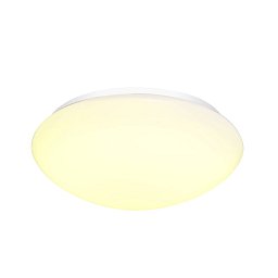 Obrázek pro produkt LIPSY 40 Dome, LED, venkovní nástěnné a stropní nástavbové svítidlo, bílá, IP44, 3000/4000K - BIG WHITE (SLV)