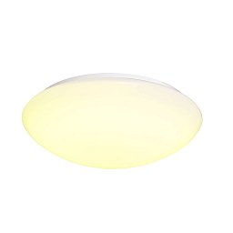 Obrázek pro produkt LIPSY 50 Dome, LED, venkovní nástěnné a stropní nástavbové svítidlo, bílá, IP44, 3000/4000K - BIG WHITE (SLV)
