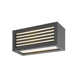 Obrázek pro produkt BOX_L, LED venkovní nástěnné a stropní nástavbové svítidlo, antracit, IP44, 3000K, 19W - BIG WHITE (SLV)