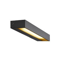 Obrázek pro produkt PEMA® WL, LED venkovní nástěnné nástavbové svítidlo, IP54, antracit, 3000K - BIG WHITE (SLV)