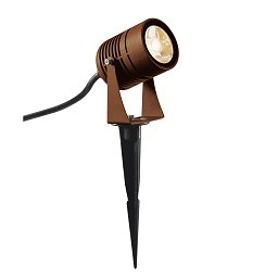 Obrázek pro produkt LED SPIKE, LED venkovní svítidlo s trnem, rezavě zbarvená, IP55, 3000K, 40°. - BIG WHITE (SLV)