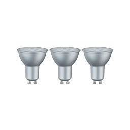 LED reflektor 6,5W GU10 230V teplá bílá 3ks-sada - PAULMANN Obrázek pro produkt LED reflektor 6,5W GU10 230V teplá bílá 3ks-sada - PAULMANN