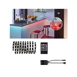 YourLED Lights and Soa Comfort sada 3m RGB pro hudebně ovládaná změna barev - PAULMANN Obrázek pro produkt YourLED Lights and Soa Comfort sada 3m RGB pro hudebně ovládaná změna barev - PAULMANN