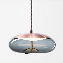 Obrázek pro produkt Závěsné svítidlo KNOT SMALL DISCO sklo LED 10W 2700K 1510lm Ra80+ DIM - BROKIS A