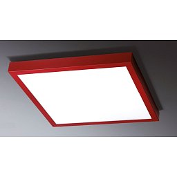 Stropní svítidlo Quadrato 5 LED 60W 230V 3000K 10637lm RAL 3005 IP44 - ECO-DESIGN Obrázek pro produkt Stropní svítidlo Quadrato 5 LED 60W 230V 3000K 10637lm RAL 3005 IP44 - ECO-DESIGN