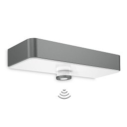 Nástěnné venkovní svítidlo XSolar SOL-O S antracit WIRELESS 3000K IP44 - STEINEL Obrázek pro produkt Nástěnné venkovní svítidlo XSolar SOL-O S antracit WIRELESS 3000K IP44 - STEINEL