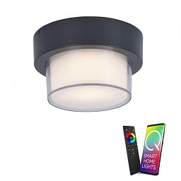 Q-ERIK, LED venkovní svítidlo, Smart Home RGB+3000K - PAUL NEUHAUS Obrázek pro produkt Q-ERIK, LED venkovní svítidlo, Smart Home RGB+3000K - PAUL NEUHAUS