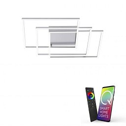 Q-INIGO, LED stropní svítidlo, Smart Home ZigBee 2700-5000K - PAUL NEUHAUS Obrázek pro produkt Q-INIGO, LED stropní svítidlo, Smart Home ZigBee 2700-5000K - PAUL NEUHAUS
