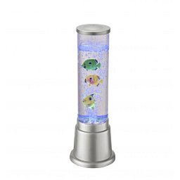 Obrázek pro produkt AVA LED vodní sloupec, stříbrná, průměr 12,5cm, dekorativní RGB - LEUCHTEN DIREKT / JUST LIGHT
