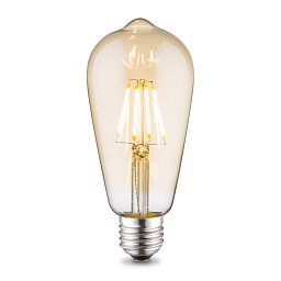 Obrázek pro produkt LED Filament, vícenasobná spirála, E27 2700 K - LEUCHTEN DIREKT / JUST LIGHT