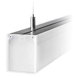 Závěsné svítidlo LUCID LED 16W 1145x57x70mm 3160lm 4000K pmma difusor elox barva - ARCHILIGHT Obrázek pro produkt Závěsné svítidlo LUCID LED 16W 1145x57x70mm 3160lm 4000K pmma difusor elox barva - ARCHILIGHT