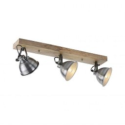 Obrázek pro produkt SAMIA Nástěnné a stropní svítidlo, 3-ramenné, železo, retro - LEUCHTEN DIREKT / JUST LIGHT